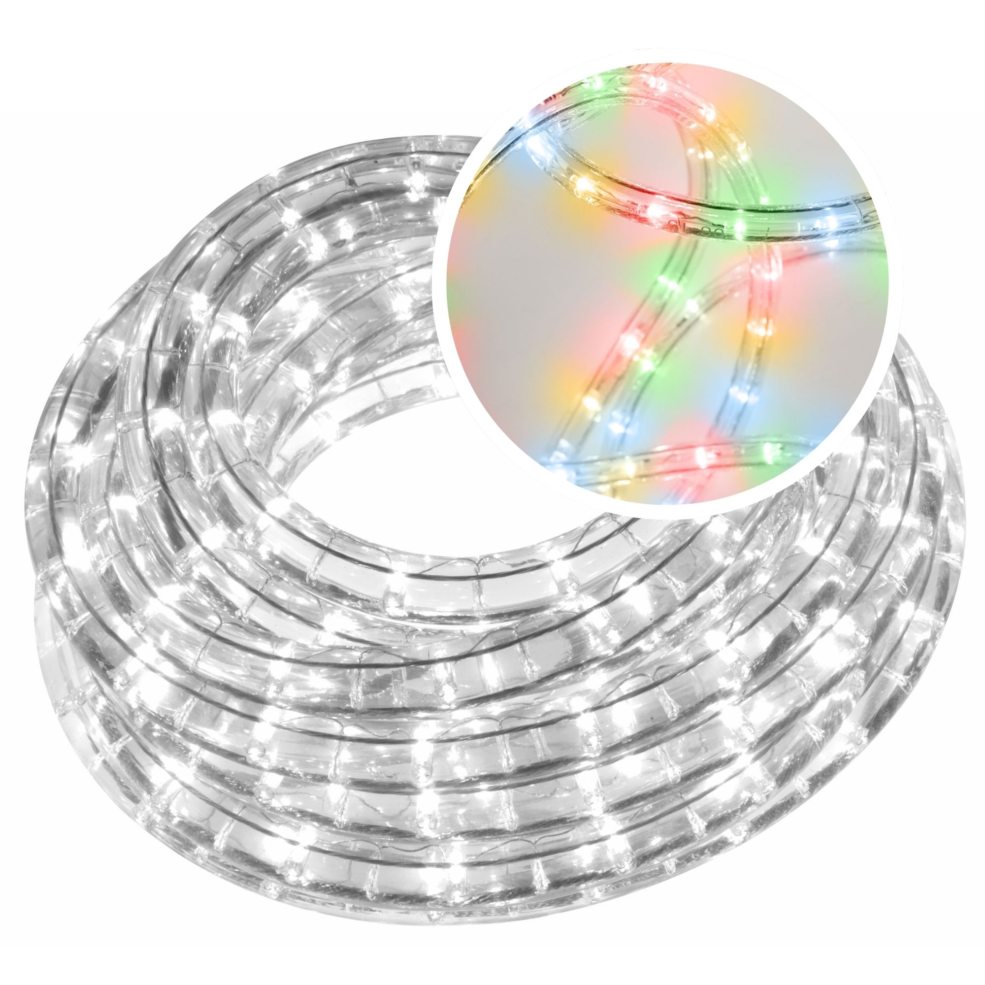 Dual channel LED rope light -
