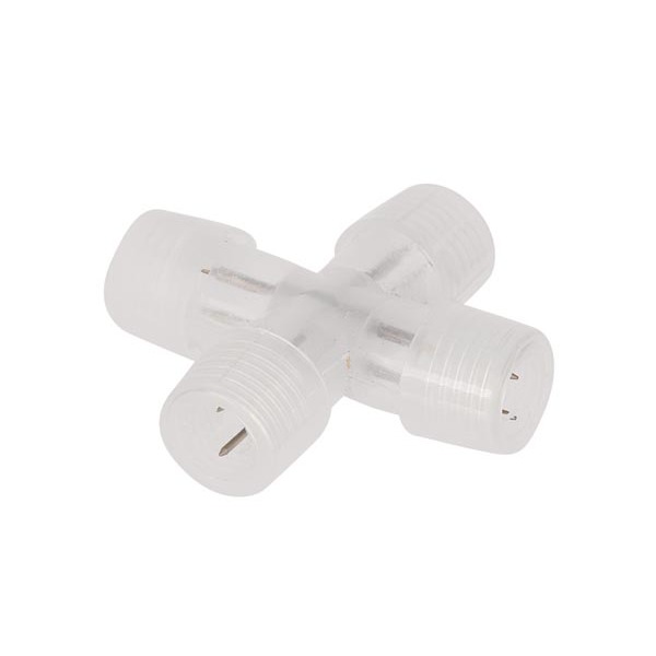 X-connector for rope light and LED