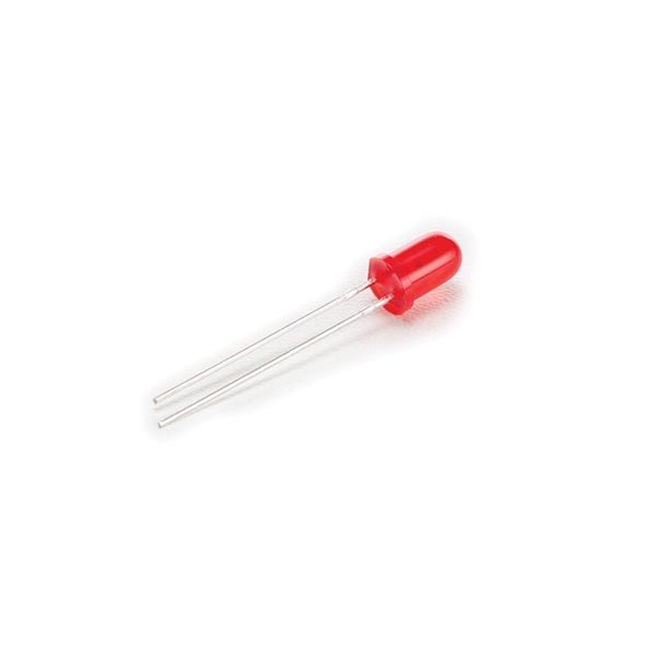 5mm standard LED lamp red diffused