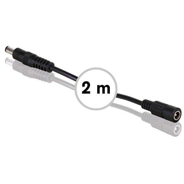 DC POWER EXTENSION CABLE WITH MALE-FEMALE