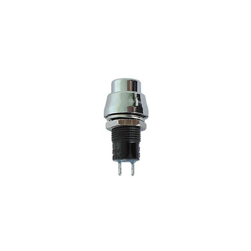 PUSH-BUTTON SWITCH OFF-ON SILVER | R1384B