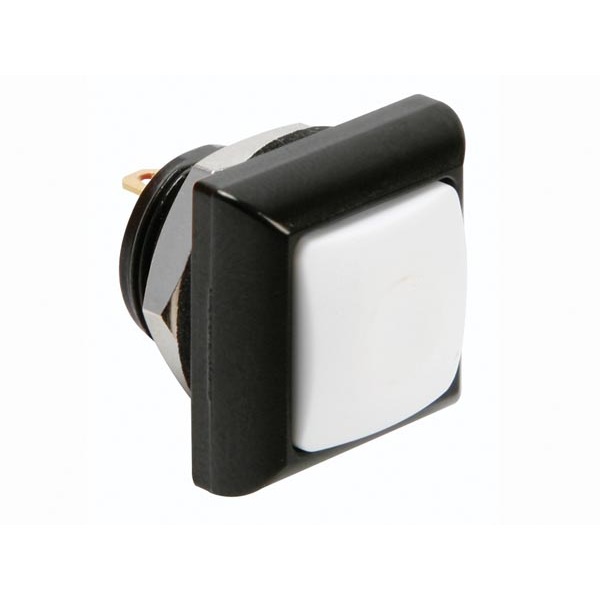 MINI SQUARE METAL PUSH BUTTON WITH