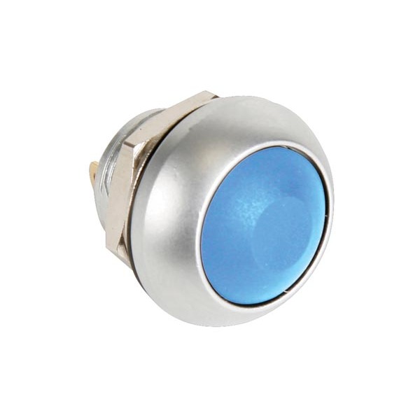 MINI ROUND METAL PUSH BUTTON WITH