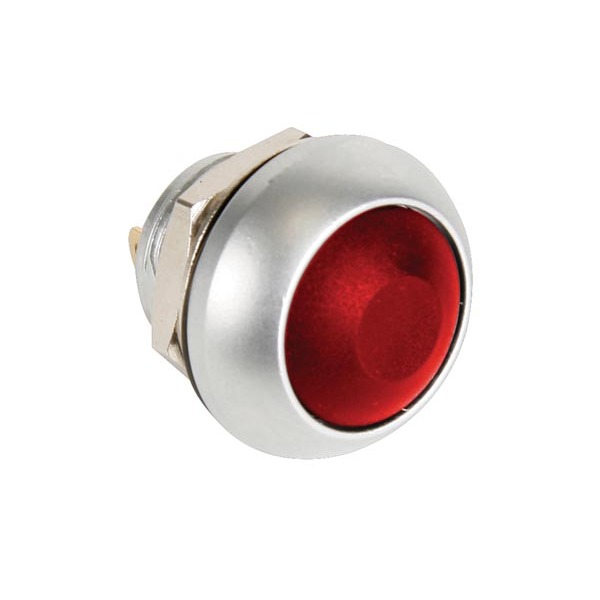 MINI ROUND METAL PUSH BUTTON WITH