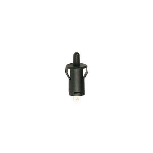 PUSH-BUTTON SWITCH ON-(OFF) BLACK 2A -