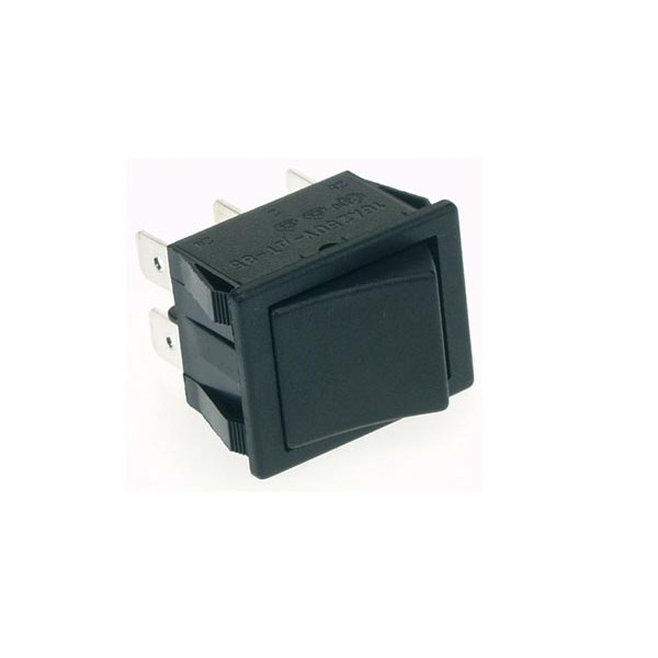 POWER ROCKER SWITCH 10A-250V DPDT ON-ON