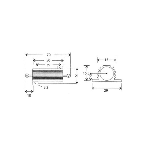 Resistor 50W 120E | RH120E0 |