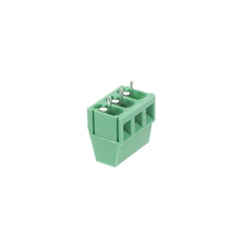 PROFESSIONAL SCREW TERMINAL, 3-POLE, GREEN , 5mm