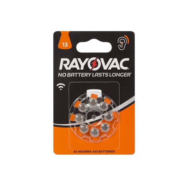 ZINC AIR CEL RAYOVAC 1.45V-290mAh