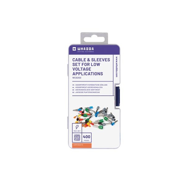 CABLE END SLEEVES SET FOR LOW