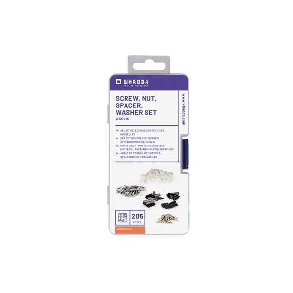 SET OF SCREWS, NUTS, SPACERS, WASHERS
