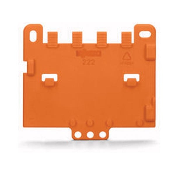 STRAIN RELIEF PLATE FOR SNAP-ON FIXING