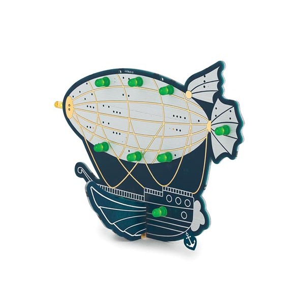 Retro Zeppelin - Educational Soldering Kit