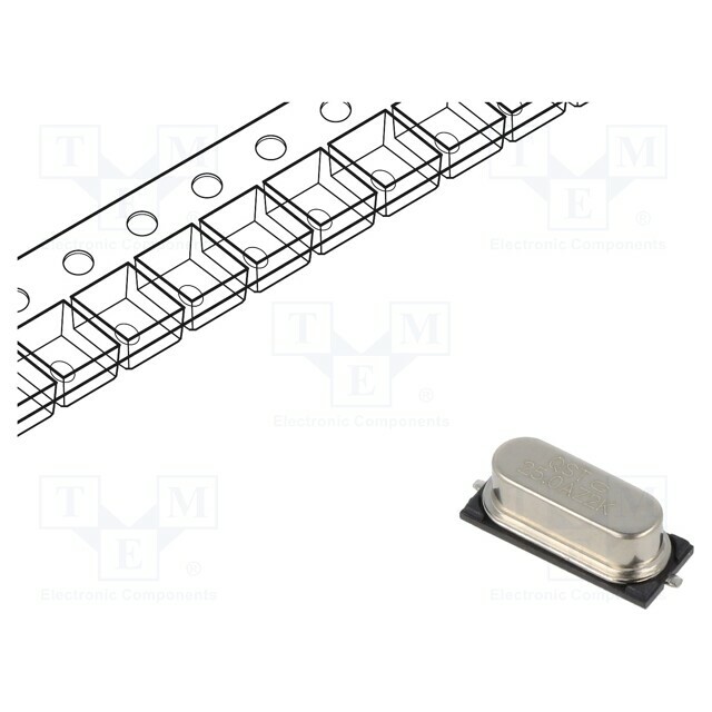 QST Crystal; 25MHz; SMD; 12.7x4