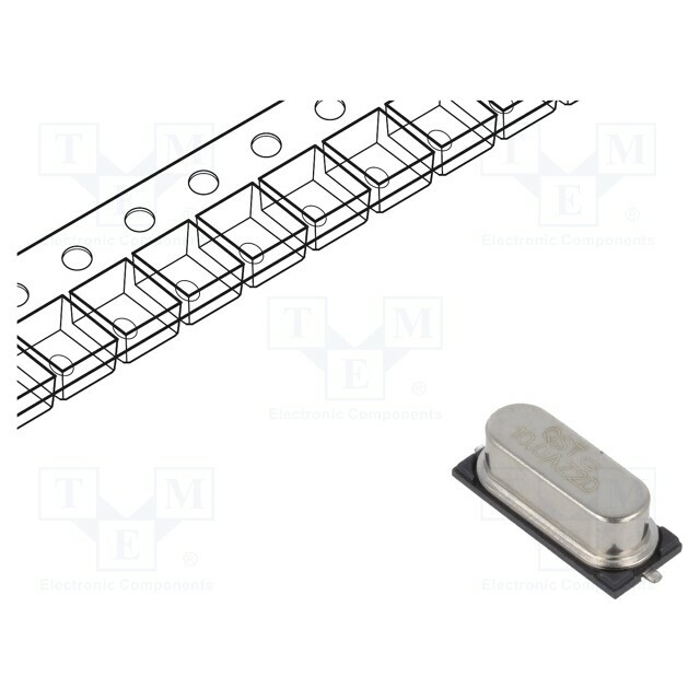 QST Crystal; 10MHz; SMD; 12.7x4