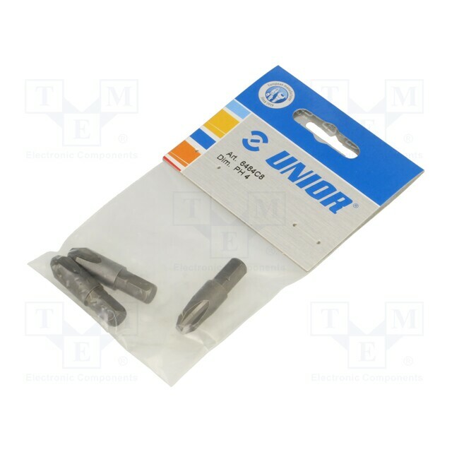 Screwdriver bit; Phillips; PH4; 5/16"; Overall
