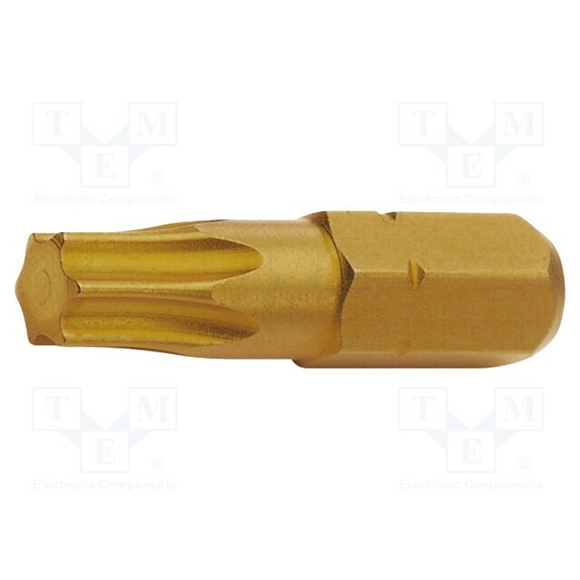 Screwdriver bit; Torx®; TX20; 1/4"; Overall