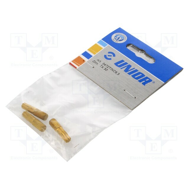 Screwdriver bit; Torx®; TX30; 1/4"; Overall