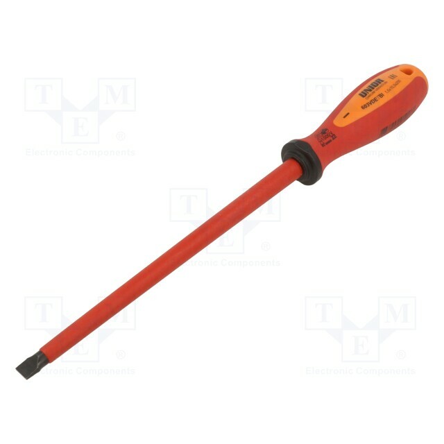 Screwdriver: insulated; slot; 10x1.6mm; Blade