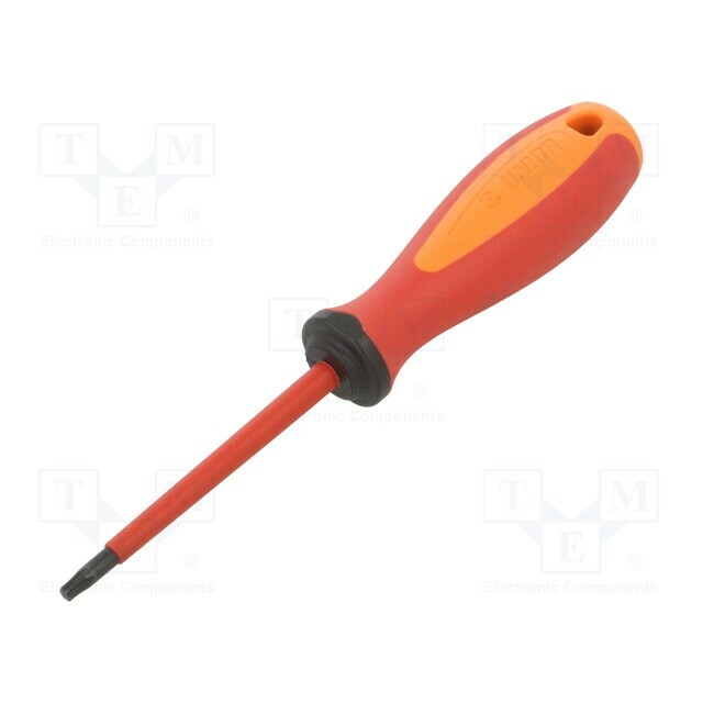 Screwdriver: insulated; Torx®; TX20; Blade length: