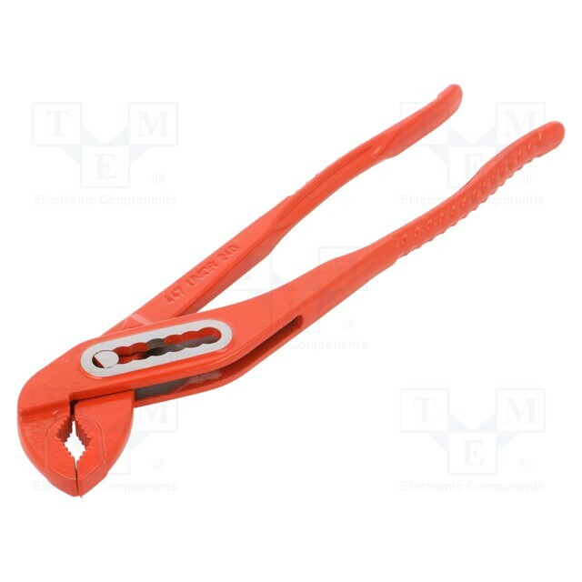 Adjustable; Pliers len: 240mm; Jaw capacity: