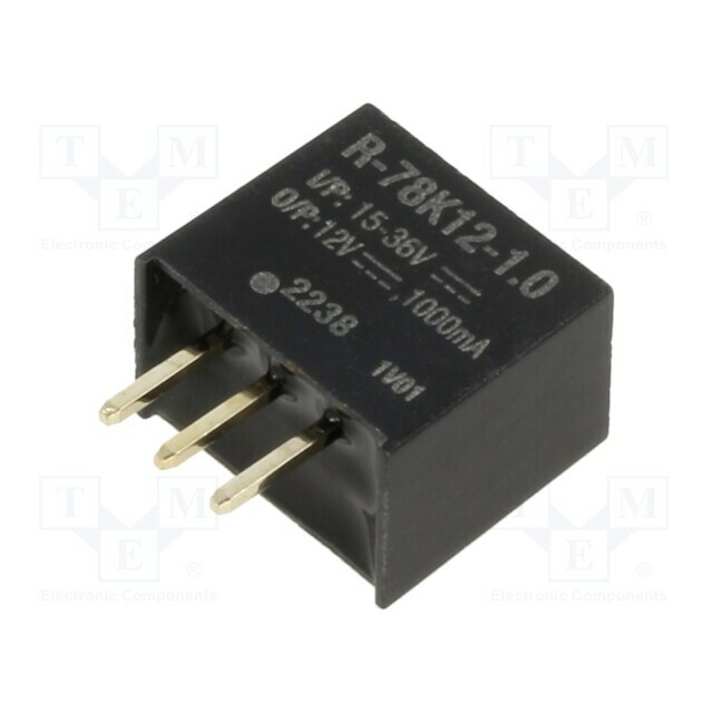 RECOM Converter: DC/DC; Uin: 15÷36VDC; Uout:
