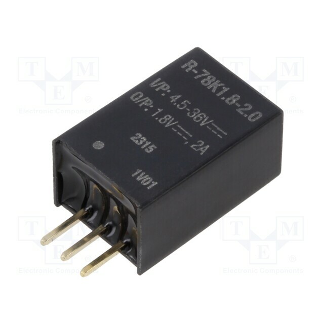 RECOM Converter: DC/DC; Uin: 4.5÷36VDC