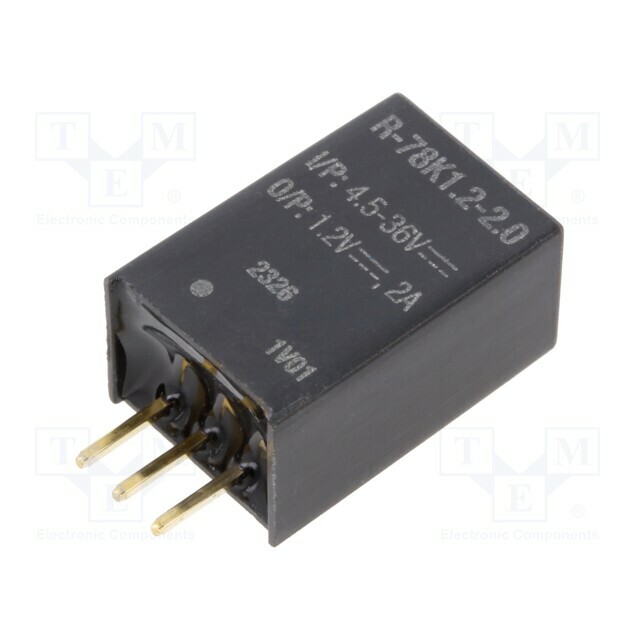 RECOM Converter: DC/DC; Uin: 4.5÷36VDC