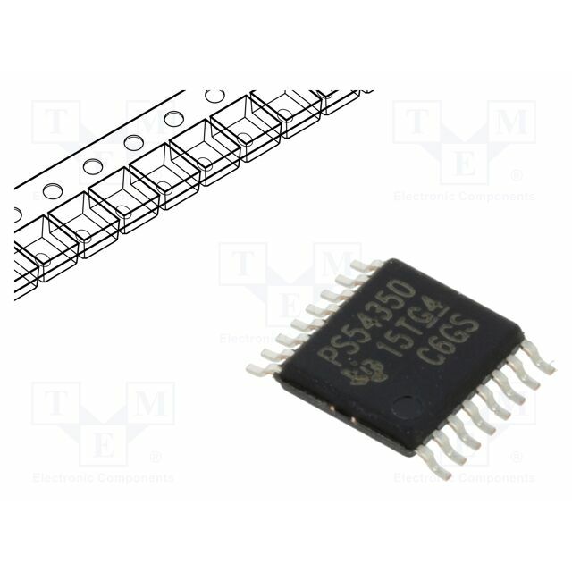 TEXAS INSTRUMENTS PMIC; DC/DC converter; Uin: