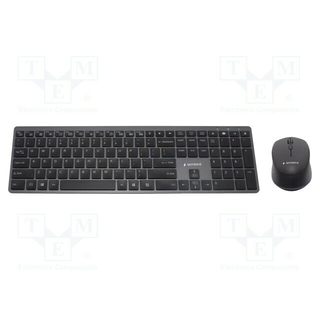 GEMBIRD Keypad: computer-office kit; black; universal