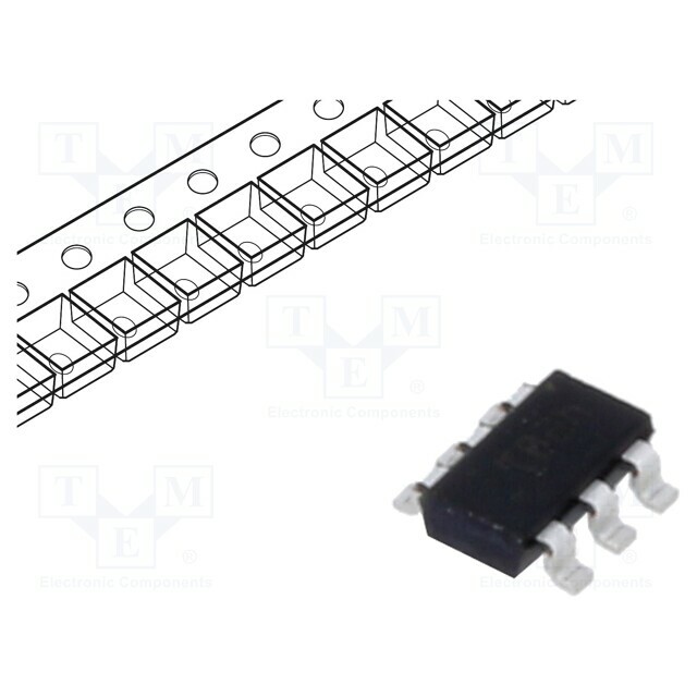 TEXAS INSTRUMENTS PMIC; DC/DC converter; Uin: