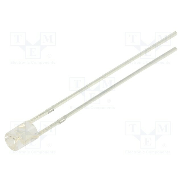 OPTOSUPPLY LED; blue; 3mm; 150÷220mcd; 140°
