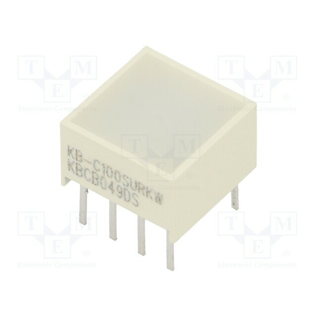 KINGBRIGHT ELECTRONIC LED backlight; red; Lens:
