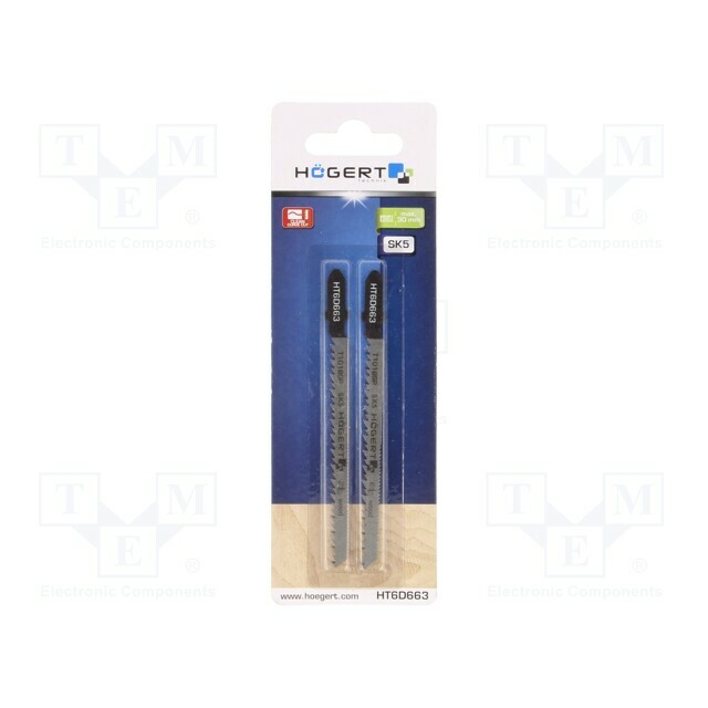 HÖGERT TECHNIK Hacksaw blade-set; wood,jigsaw