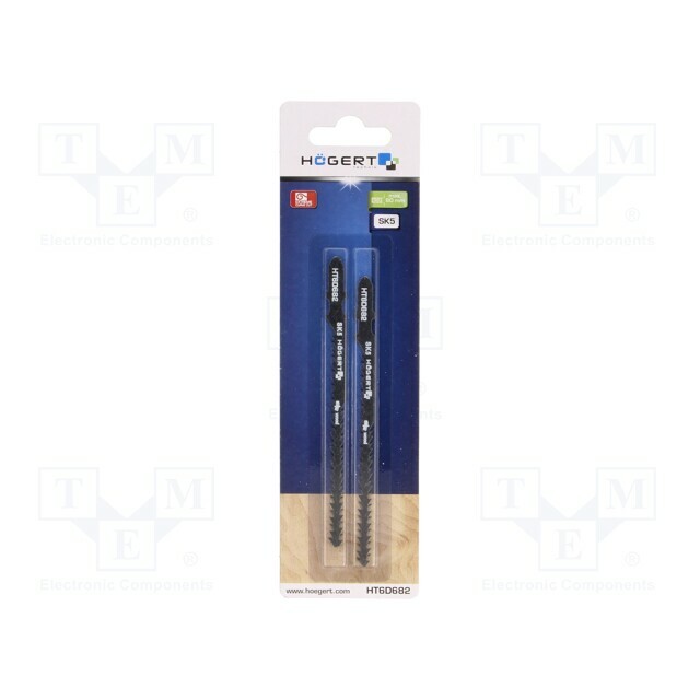 HÖGERT TECHNIK Hacksaw blade-set; wood,jigsaw