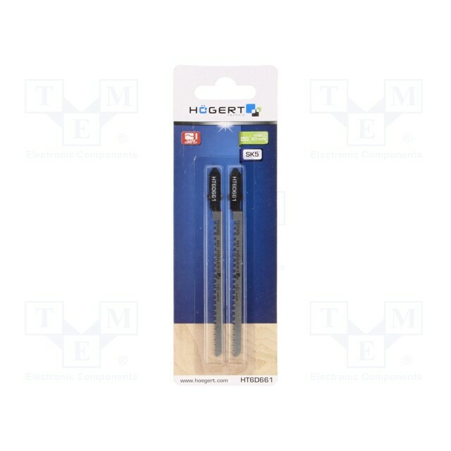 HÖGERT TECHNIK Hacksaw blade-set; wood,jigsaw