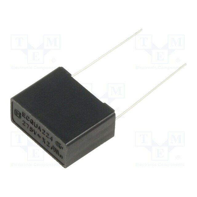 PANASONIC Capacitor: polypropylene; X2; ECQUA; 0