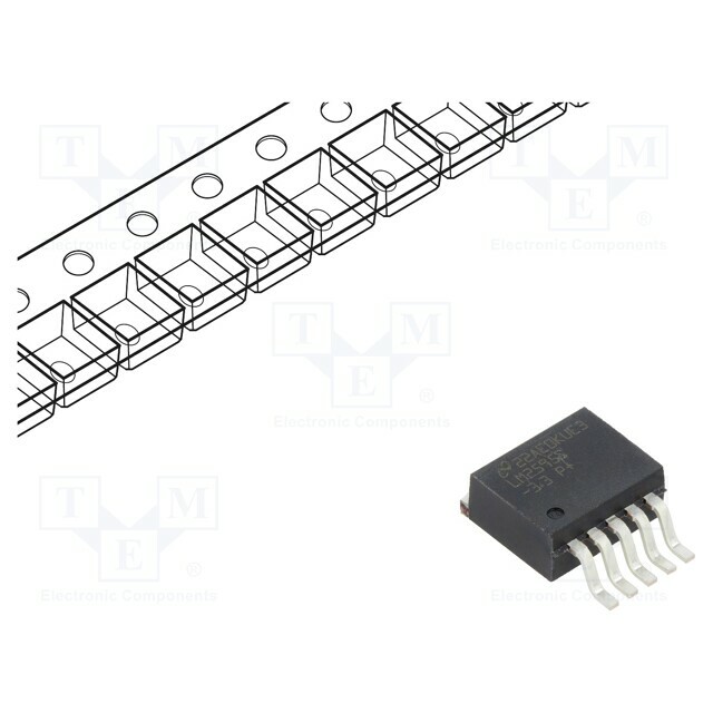 TEXAS INSTRUMENTS PMIC; DC/DC converter; Uin: