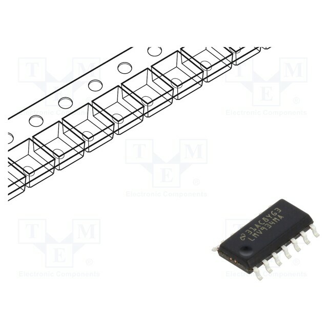 TEXAS INSTRUMENTS IC: operational amplifier; 1