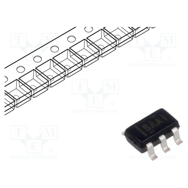 TEXAS INSTRUMENTS IC: interface; receiver,line