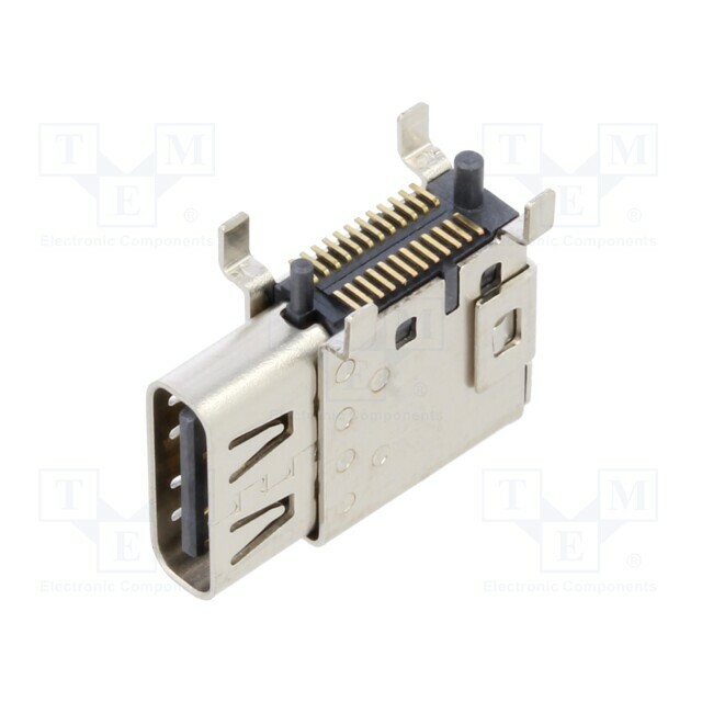 GCT Connector: USB C; socket; SMT