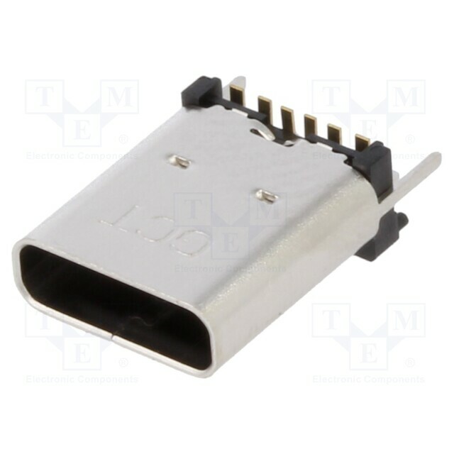 GCT Connector: USB C; socket; SMT