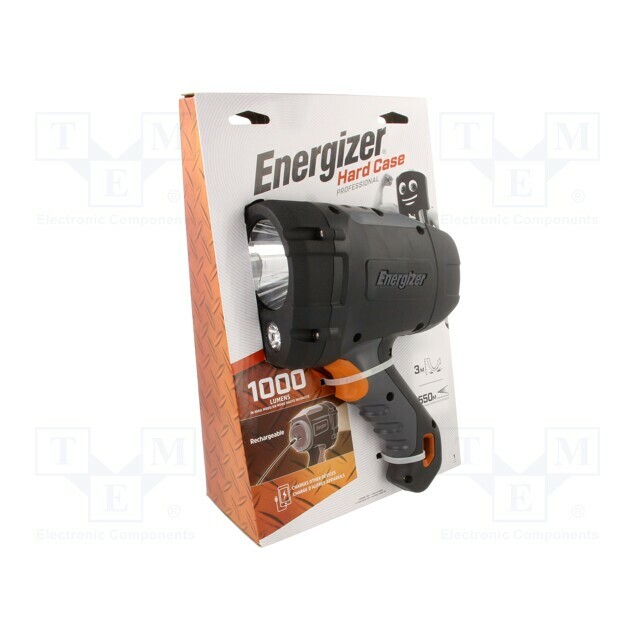 ENERGIZER Torch: LED; IPX4; waterproof; 1000lm