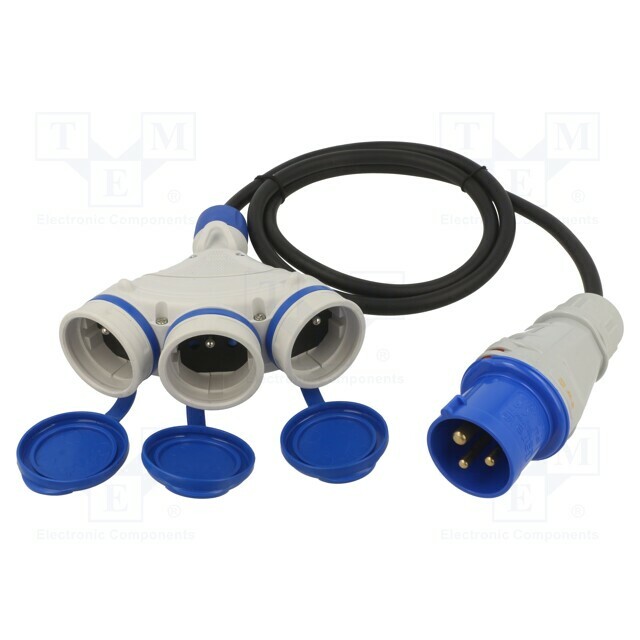 KEL Extension lead; H05RR-F; 3G2.5mm2