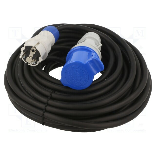 KEL Extension lead; H05RR-F; 3G2.5mm2