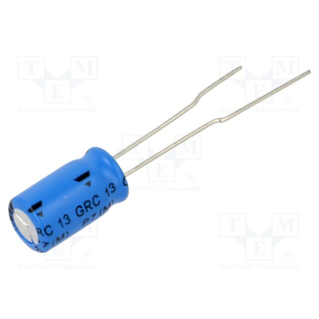 VISHAY Capacitor: electrolytic; THT; 100uF; 25VDC