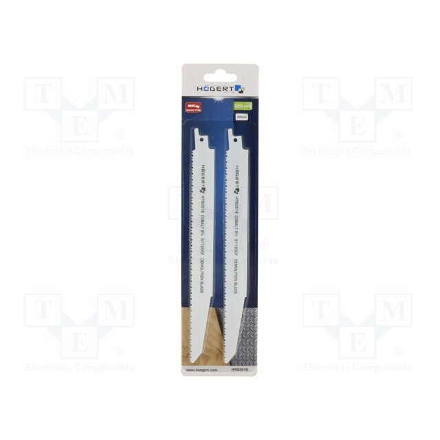 HÖGERT TECHNIK Hacksaw blade-set; wood,metal