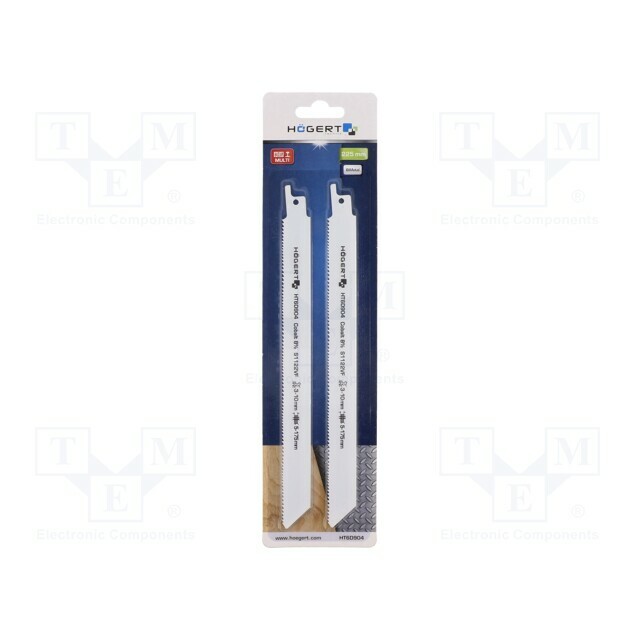 HÖGERT TECHNIK Hacksaw blade-set; wood,metal