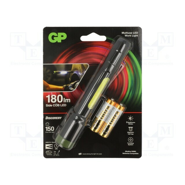 GP Torch: LED; IPX4; 30lm,150lm