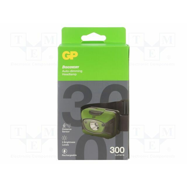GP Torch: LED headtorch; IPX6; 5lm